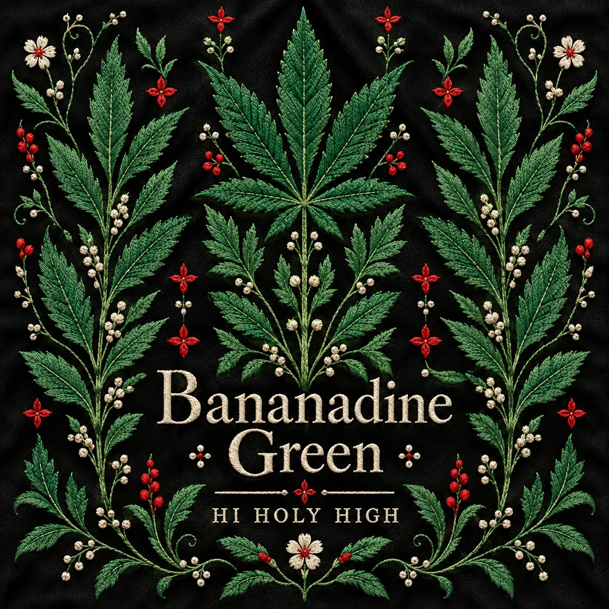 Arte provisional A-S1 · Bananadine Green