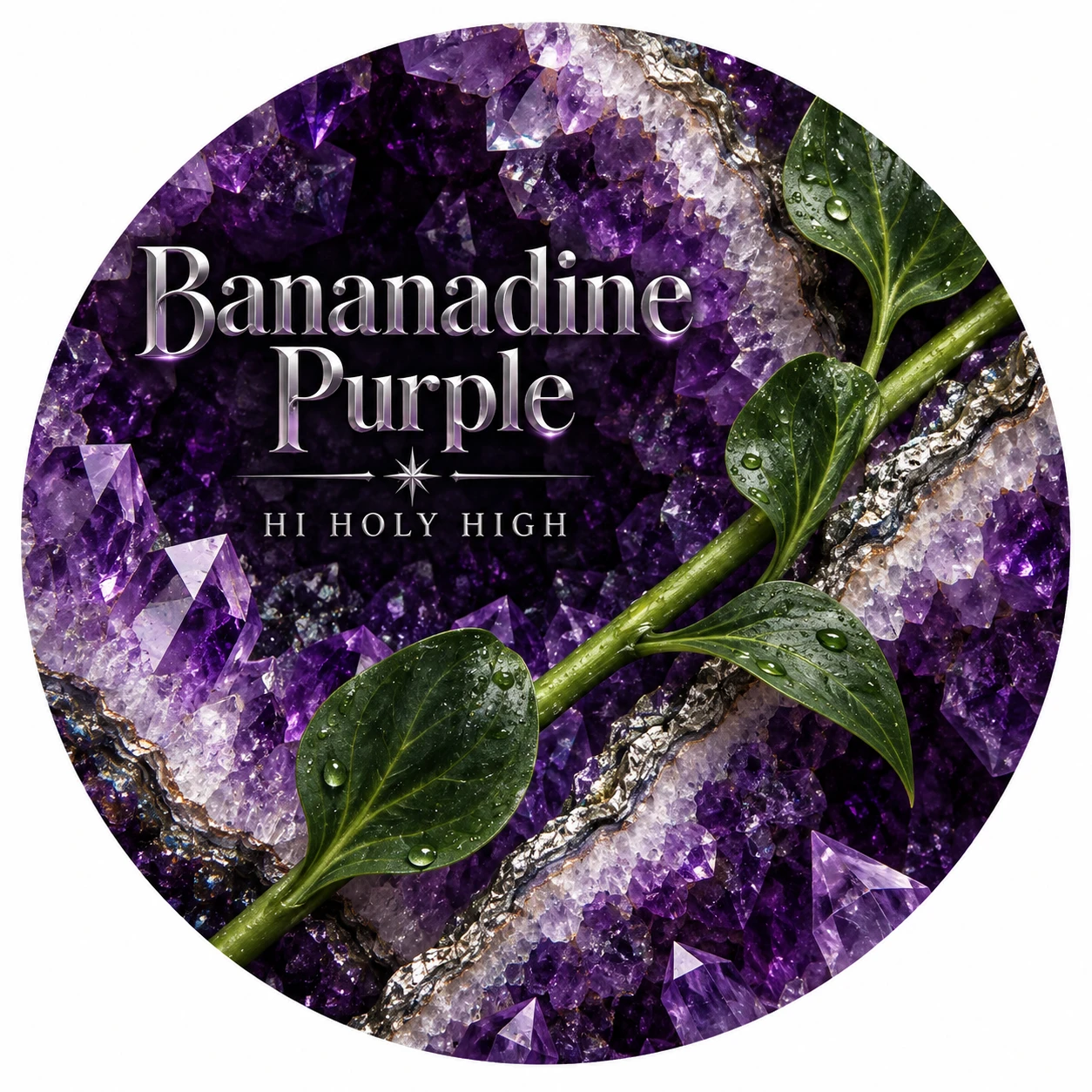 Arte provisional A-R1 · Bananadine Purple