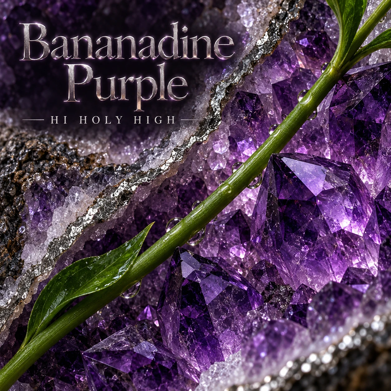 Arte provisional A-S1 · Bananadine Purple