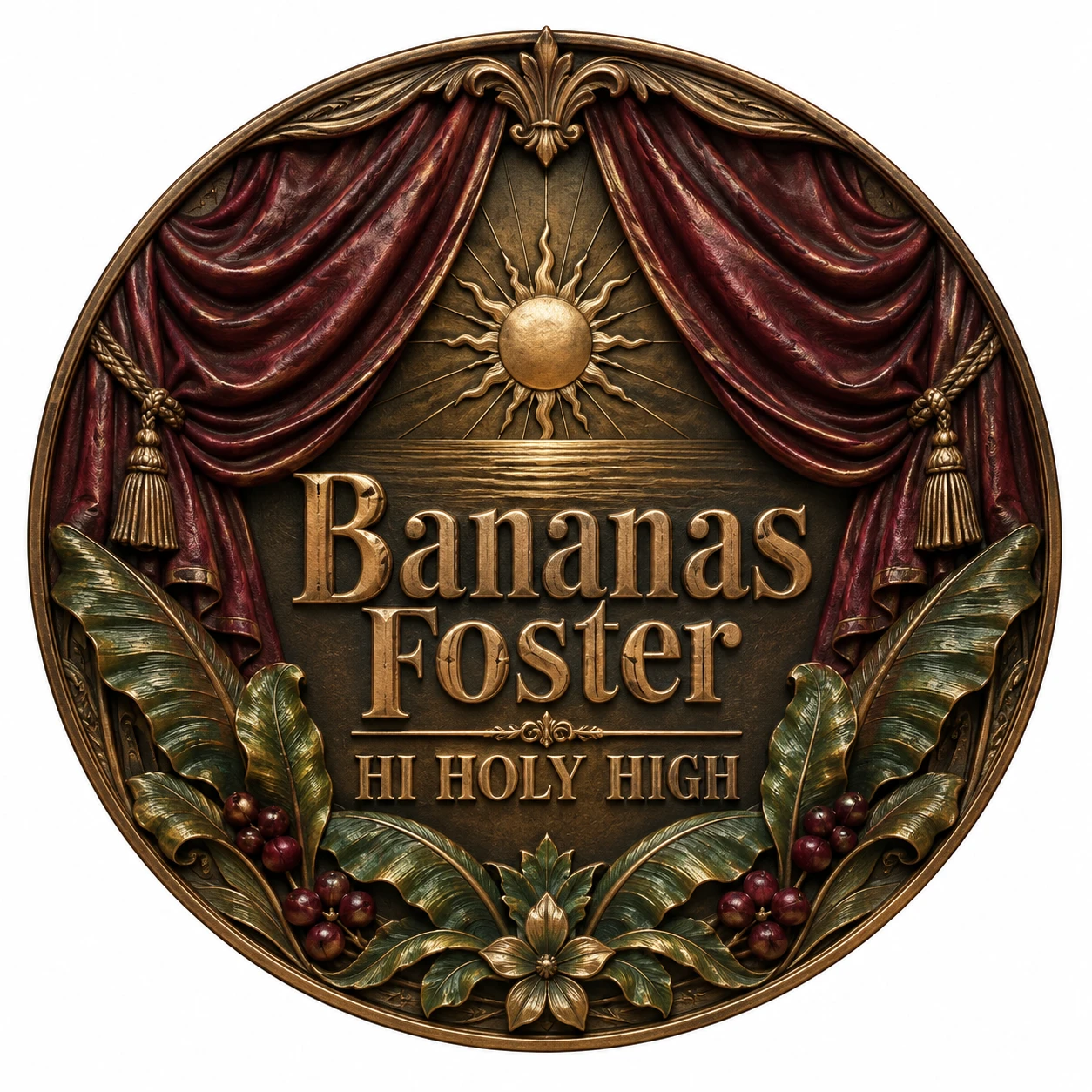 Arte provisional A-R1 · Bananas Foster