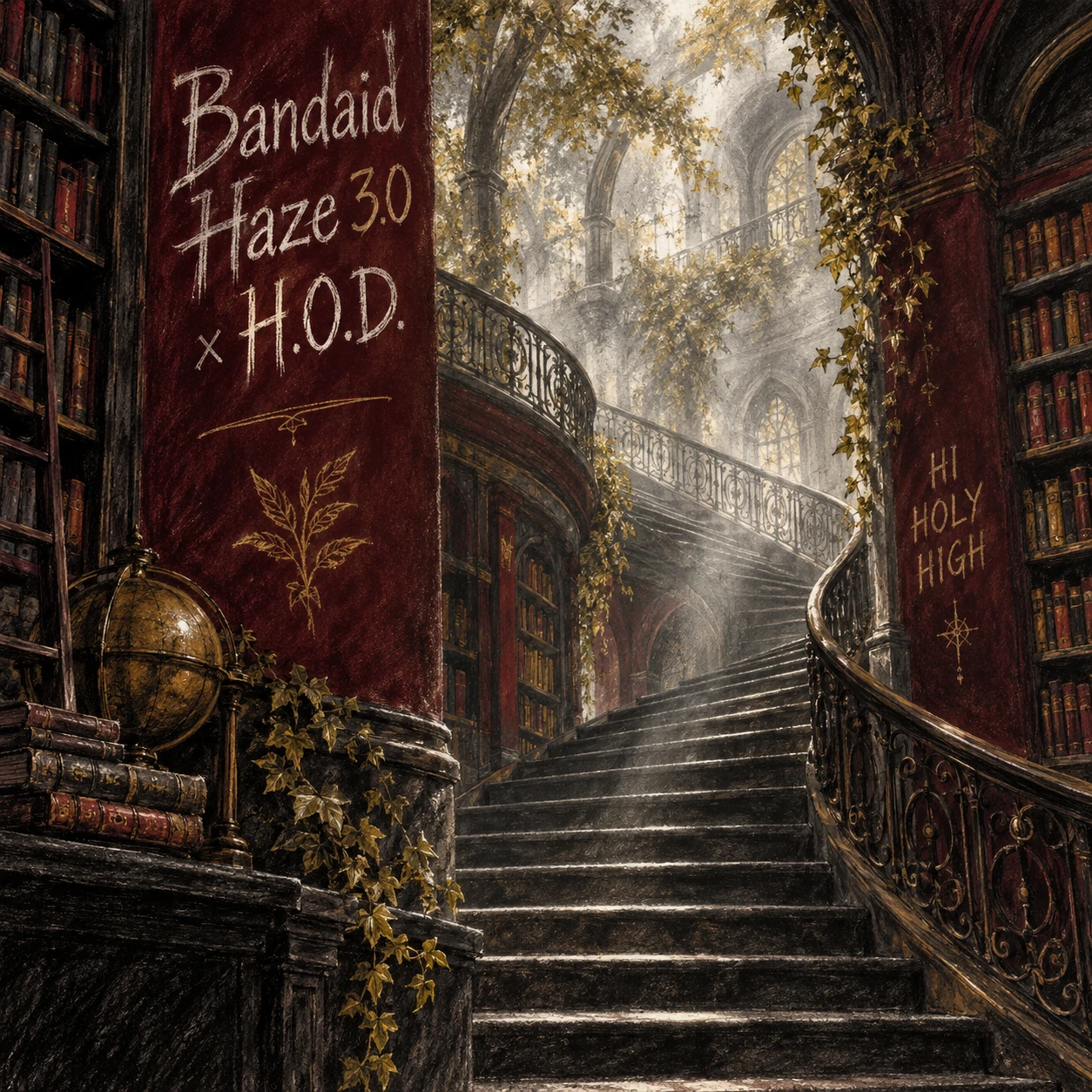 Arte provisional A-S1 · Bandaid Haze 3.0 x H.O.D.