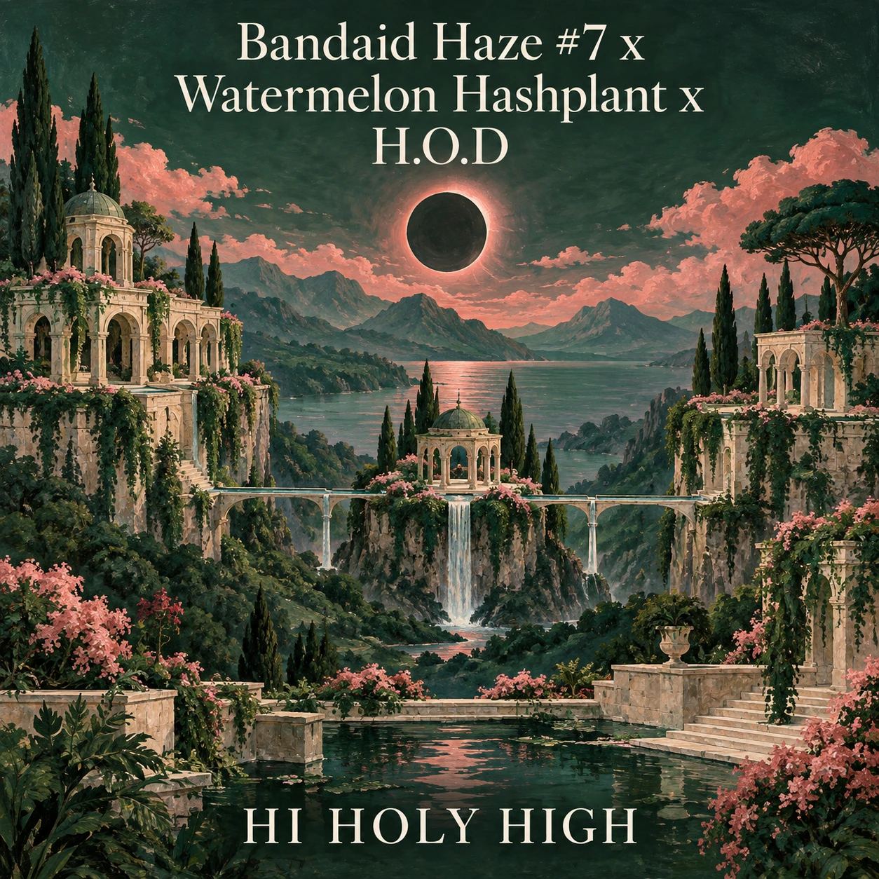 Provisional artwork A-S1 · Bandaid Haze #7 x Watermelon Hashplant x H.O.D