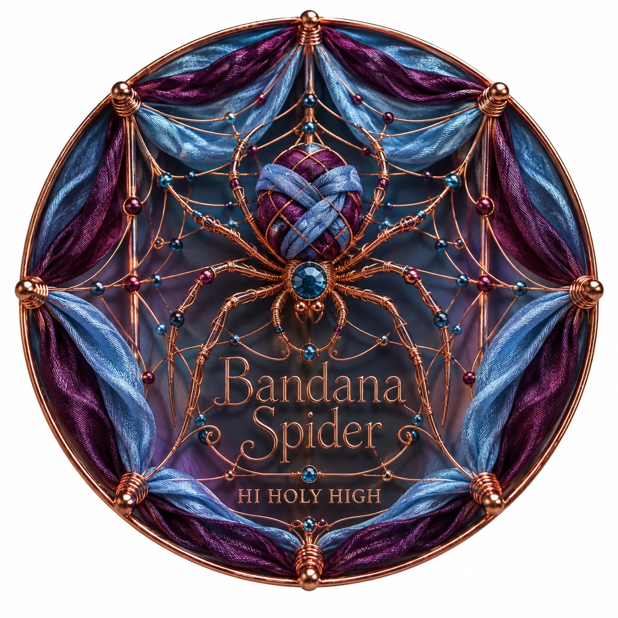 Arte provisional A-R1 · Bandana Spider