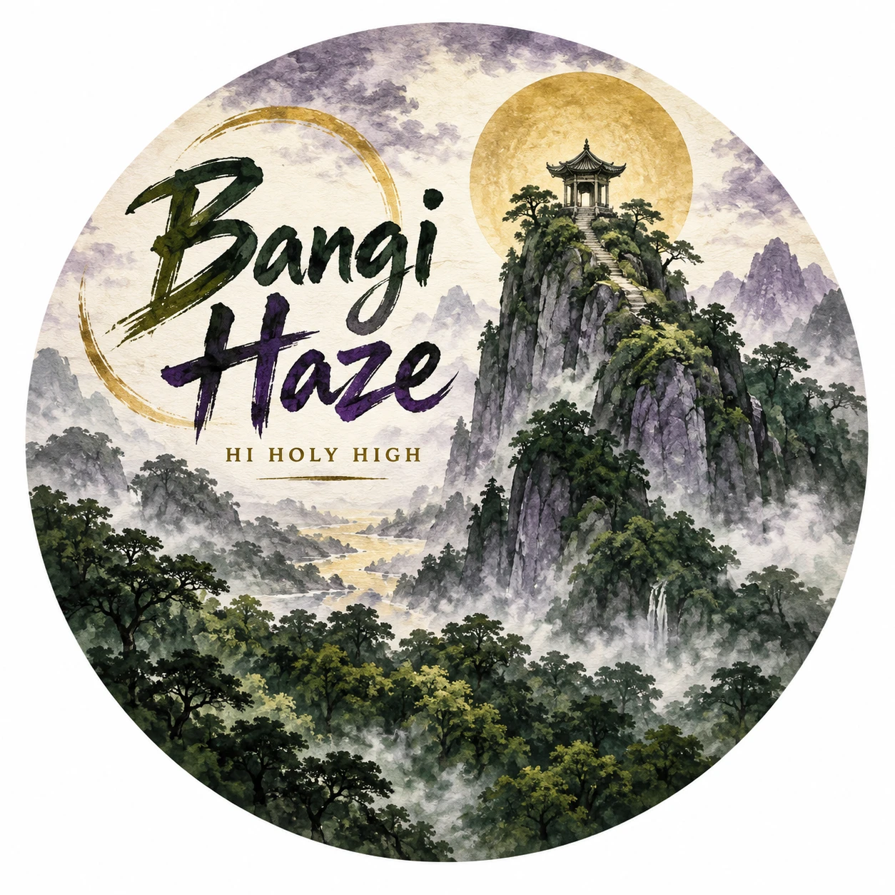 Arte provisional A-R1 · Bangi Haze