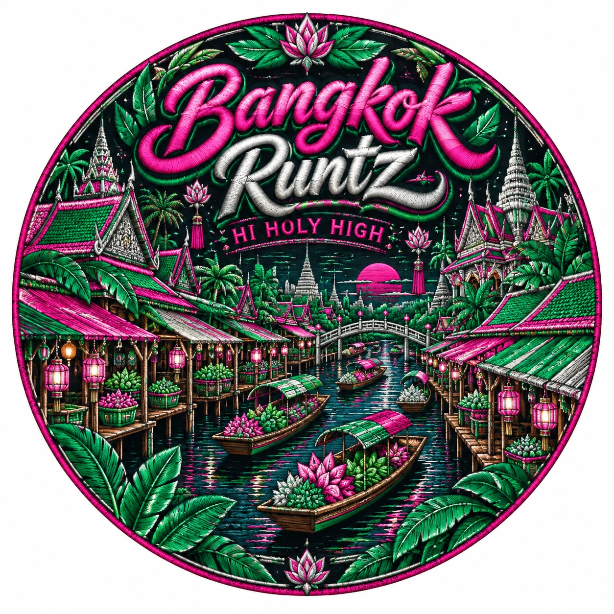 Arte provisional A-R1 · Bangkok Runtz
