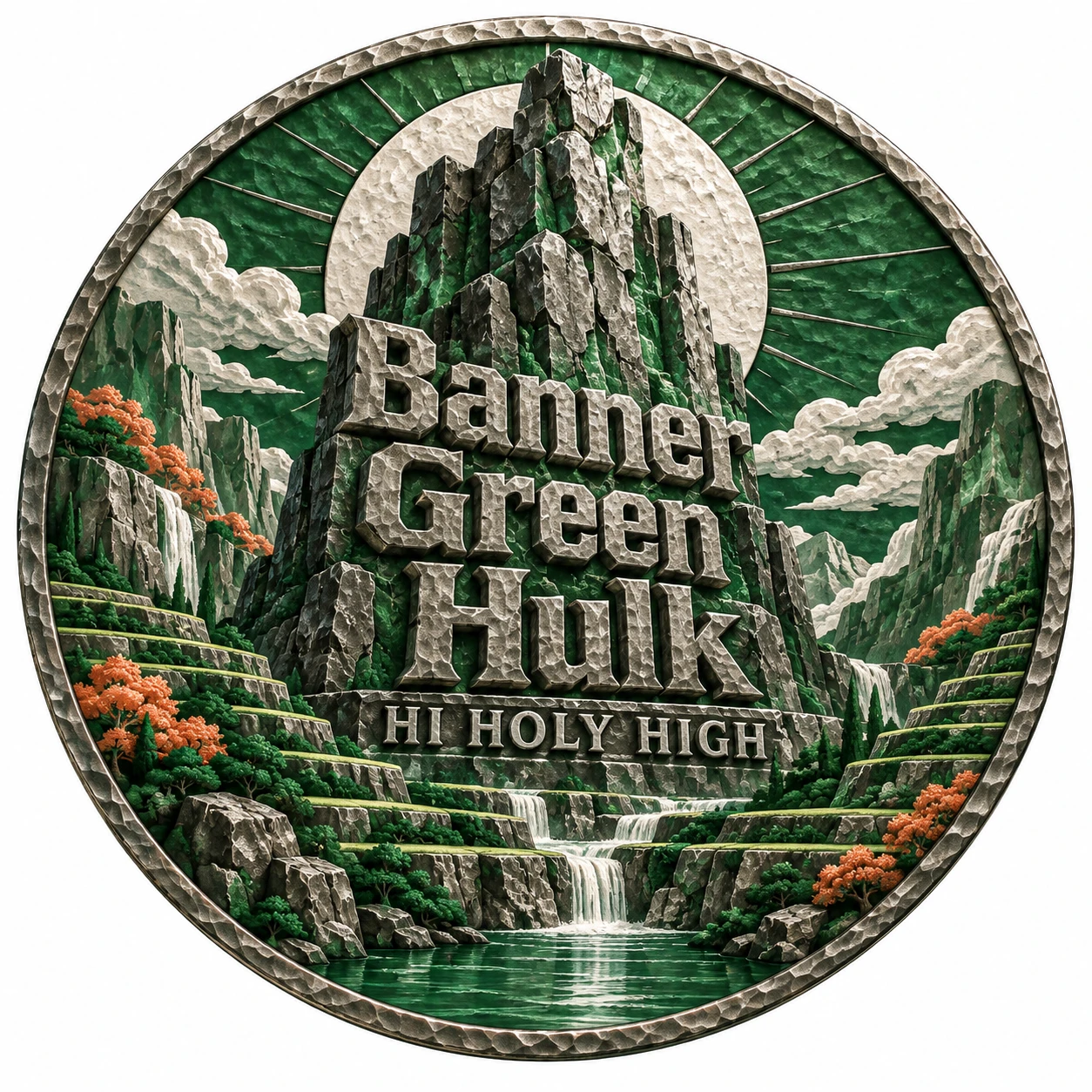 Arte provisional A-R1 · Banner Green Hulk