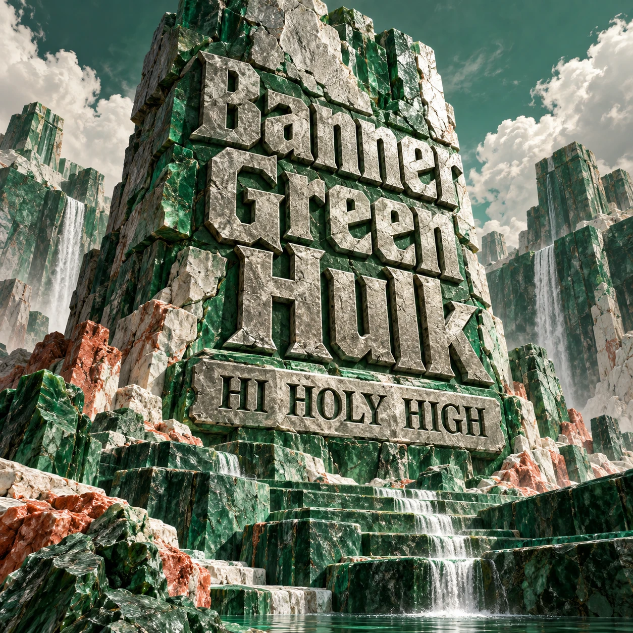 Arte provisional A-S1 · Banner Green Hulk
