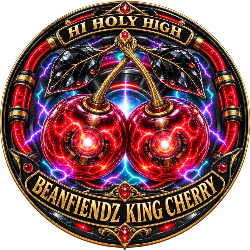 Top-rated round artwork for Beanfiendz King Cherry