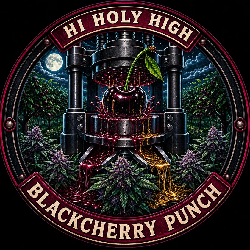 Bestbewertete runde Kunst für BLACKCHERRY PUNCH
