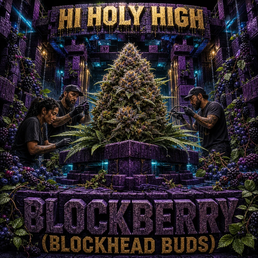 BLOCKBERRY (BLOCKHEAD BUDS)