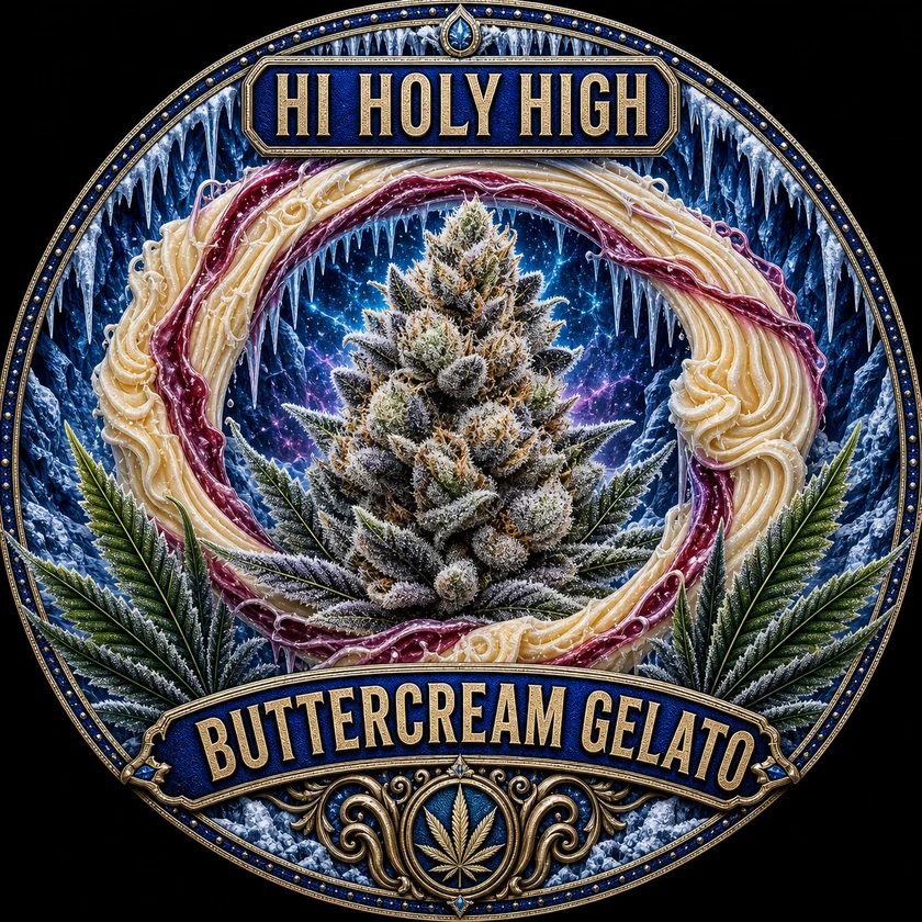 Bestbewertete runde Kunst für Buttercream Gelato Sensi Seeds