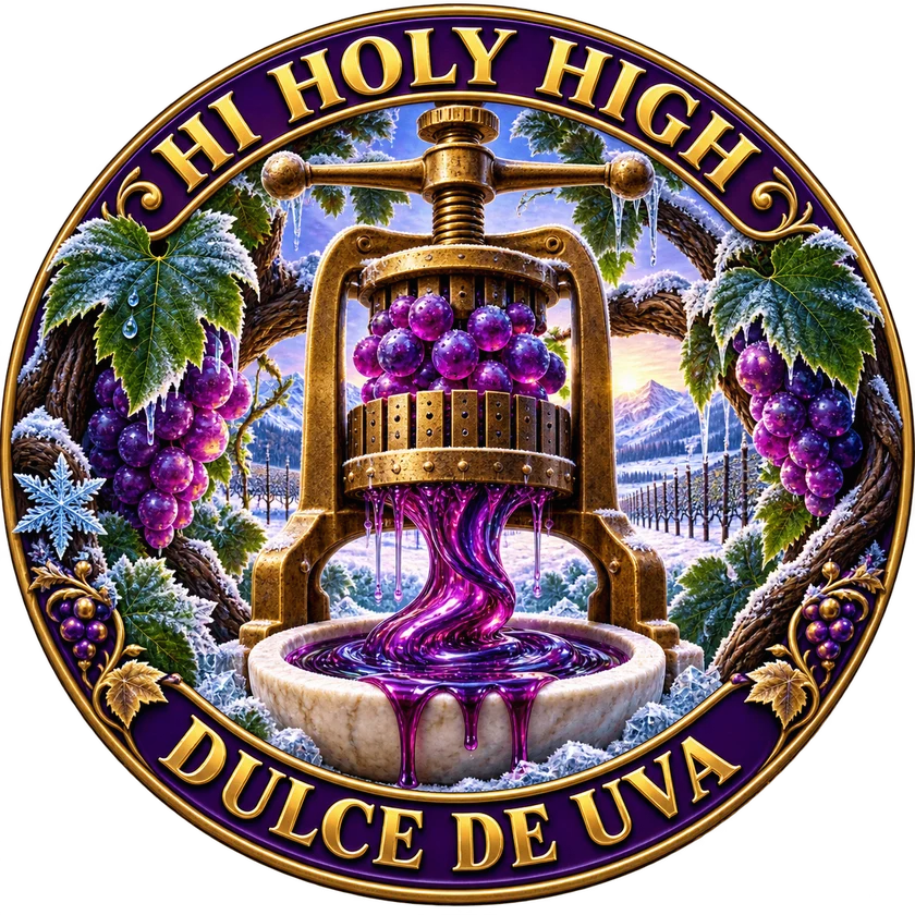 Top-rated round artwork for Dulce De UVA (Bloom seed cut)