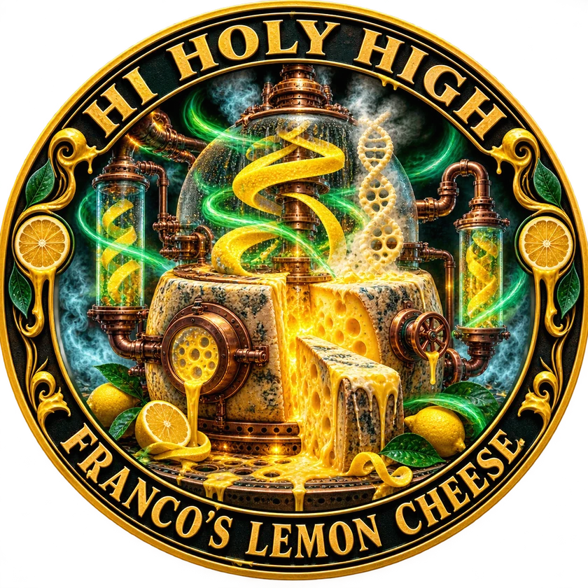 Bestbewertete runde Kunst für Franco’s Lemon Cheese – Greenhouse