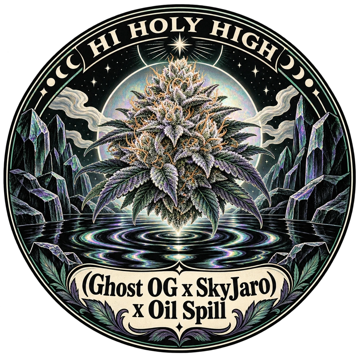 Provisional artwork B-R2 · (Ghost OG x SkyJaro) x Oil Spill
