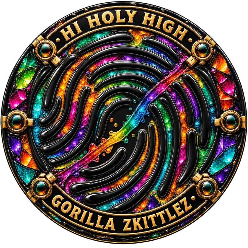 Bestbewertete runde Kunst für GORILLA ZKITTLEZ