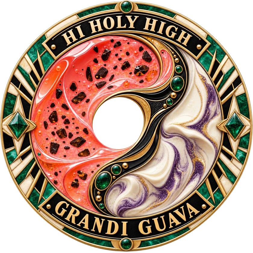 Bestbewertete runde Kunst für Grandi Guava (Grandiaflora Genetics)