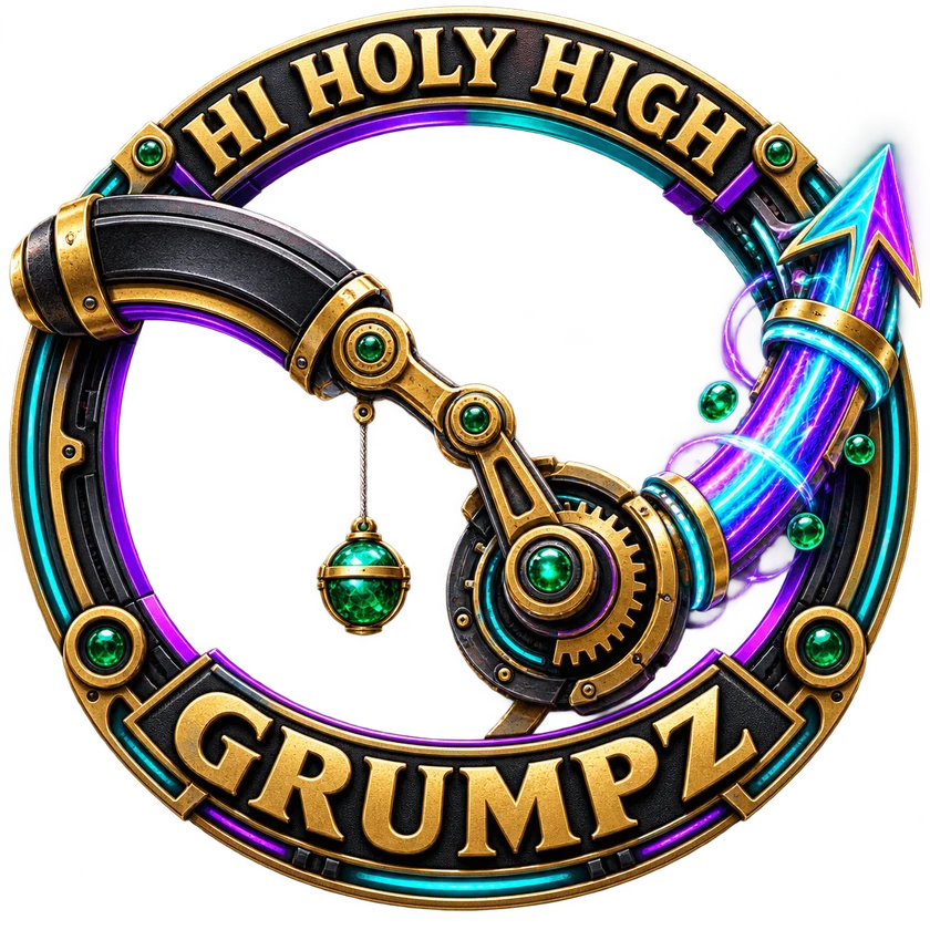 Bestbewertete runde Kunst für Grumpz (Cannarado)