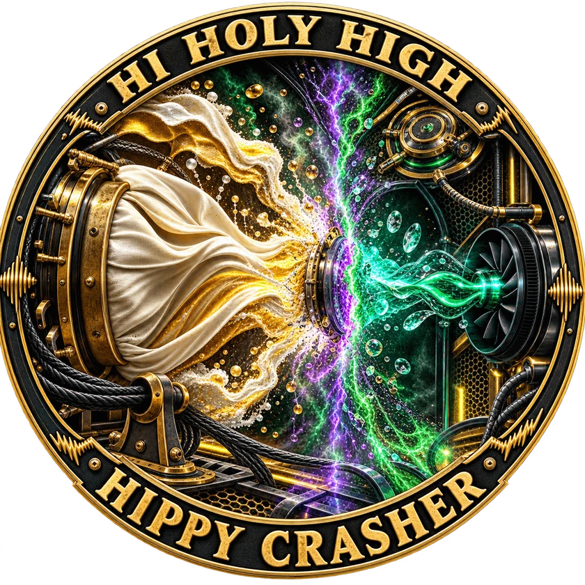 Top-rated round artwork for Hippie crasher-jungle boys