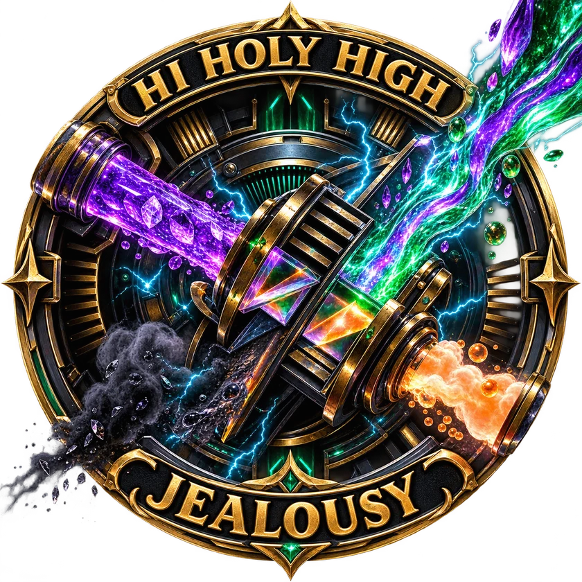 Top-rated round artwork for Jealousy ( seedjunky)