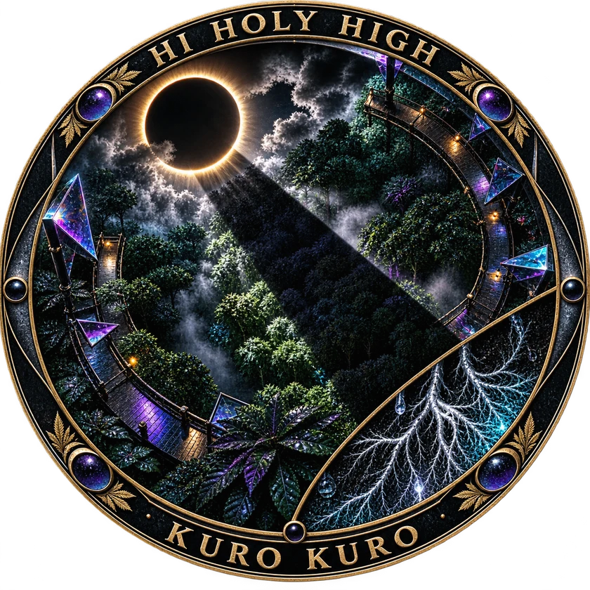 Bestbewertete runde Kunst für Kuro Kuro