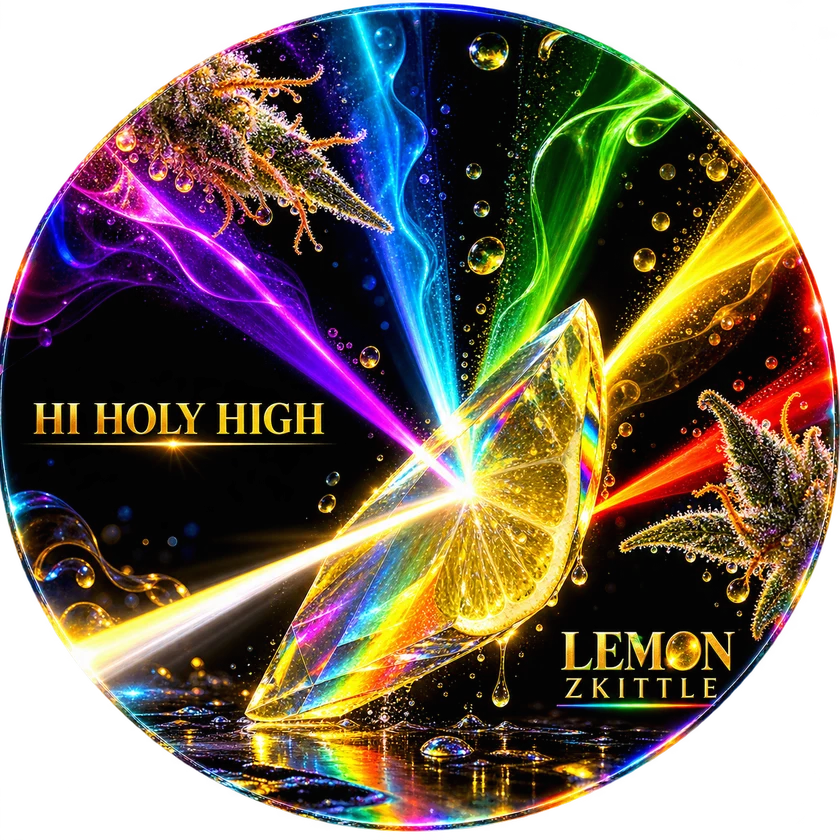 Top-rated round artwork for Lemon Zkittles – Dutch Passion