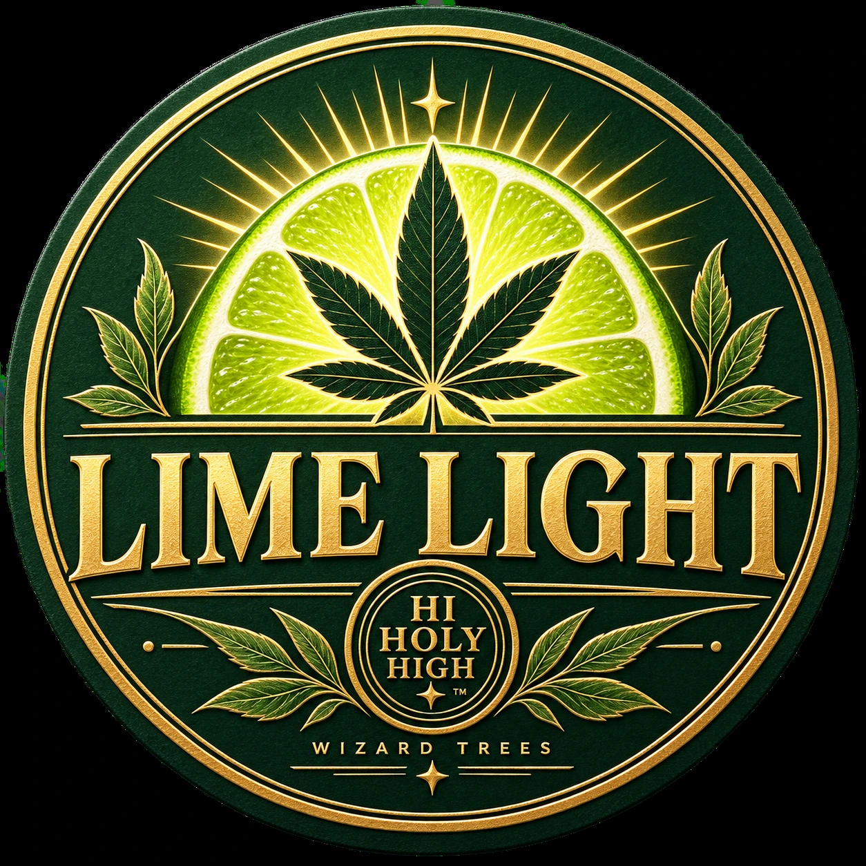 Lime Light round artwork