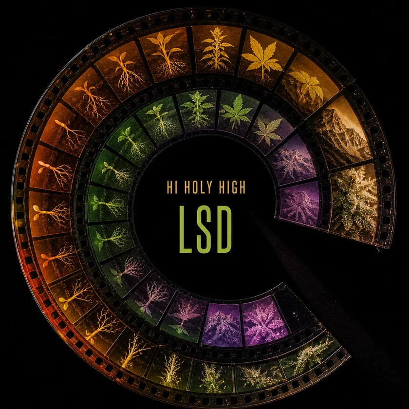 Bestbewertete runde Kunst für LSD – Barneys Farm