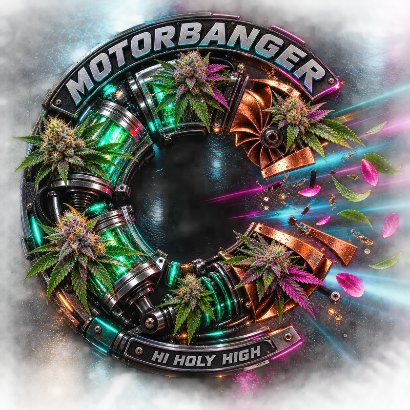 Top-rated round artwork for MotorBanger (Leaf DR)