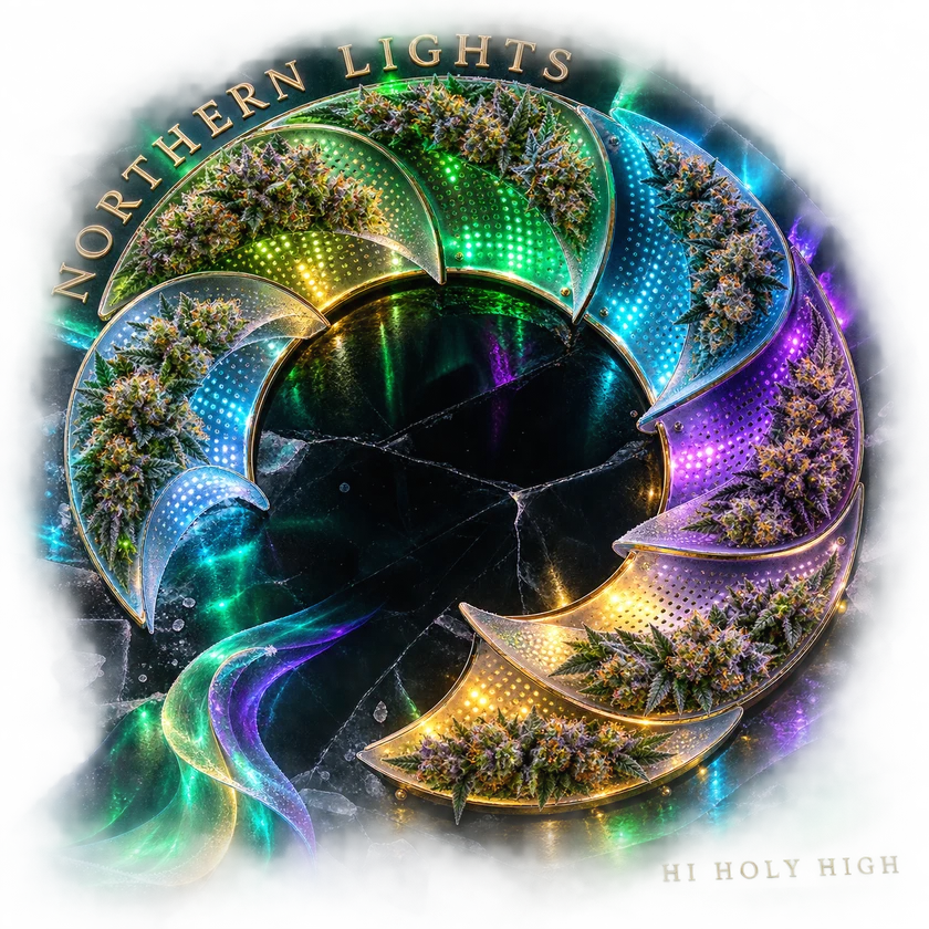 Bestbewertete runde Kunst für Northern Lights - Sensi Seeds