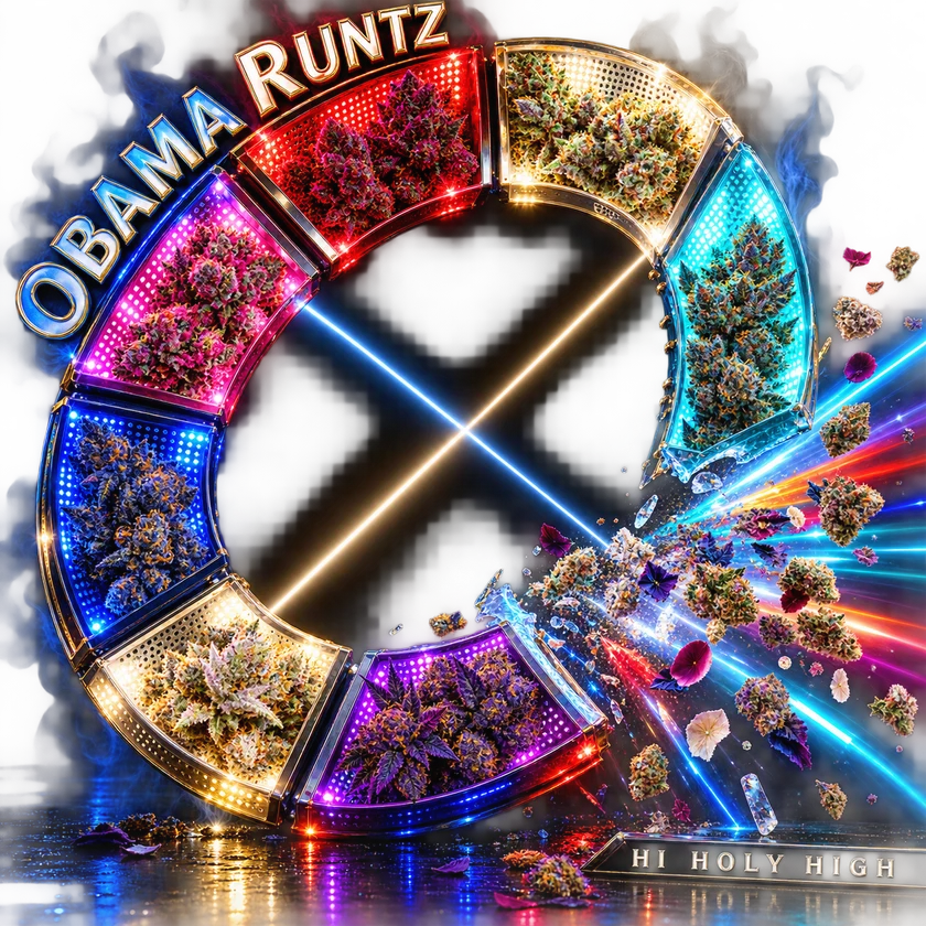 Bestbewertete runde Kunst für Obama Runtz (cookies)