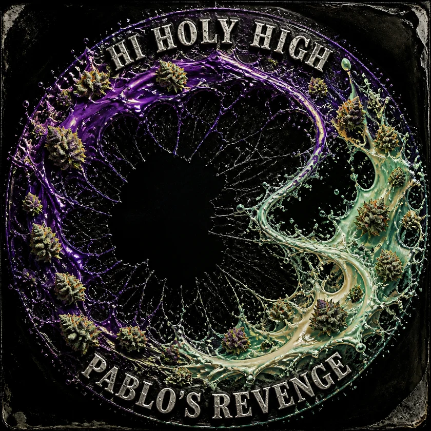 Bestbewertete runde Kunst für Pablos Revenge (tiki’s cut)