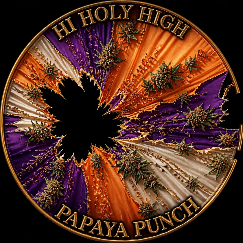 Bestbewertete runde Kunst für PAPAYA PUNCH