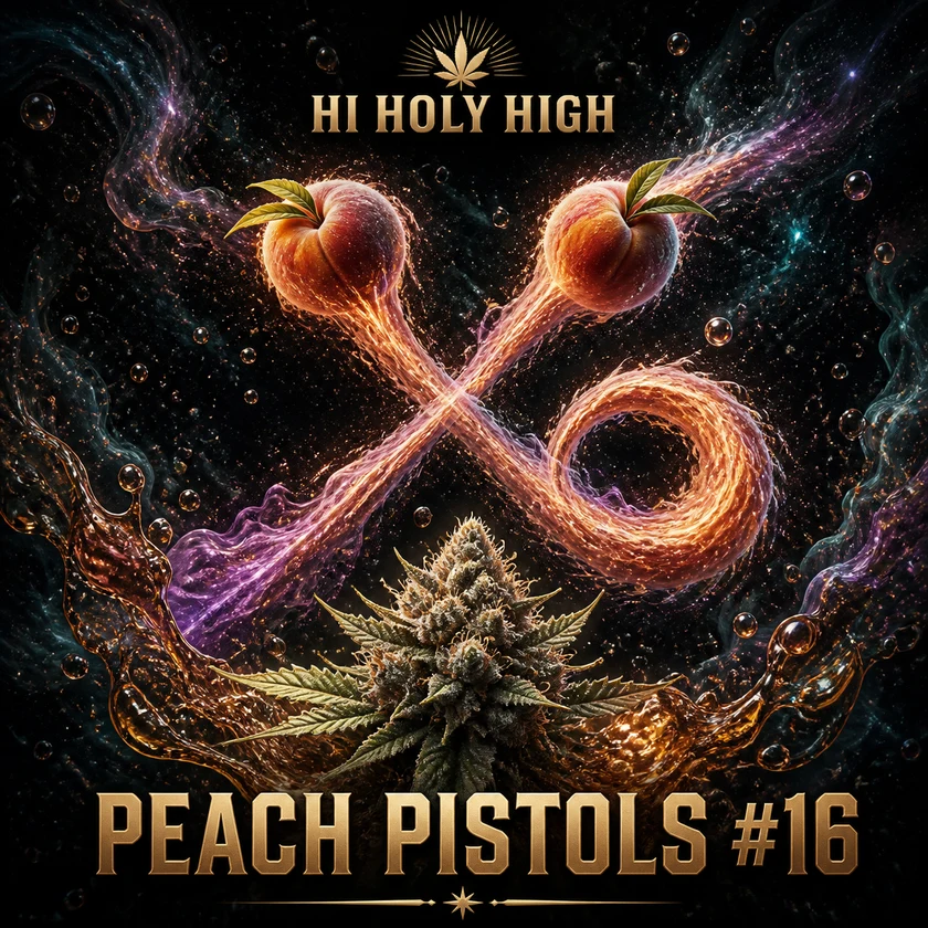 Bestbewertete runde Kunst für Peach Pistols #16