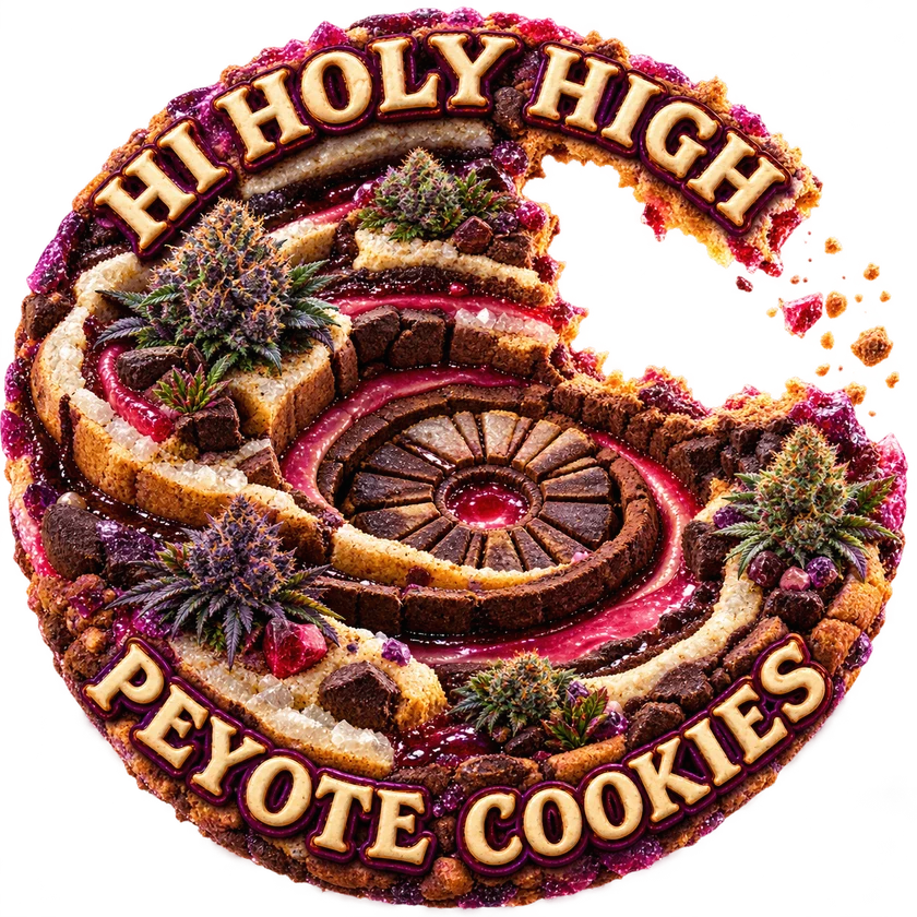 Bestbewertete runde Kunst für PEYOTE COOKIES