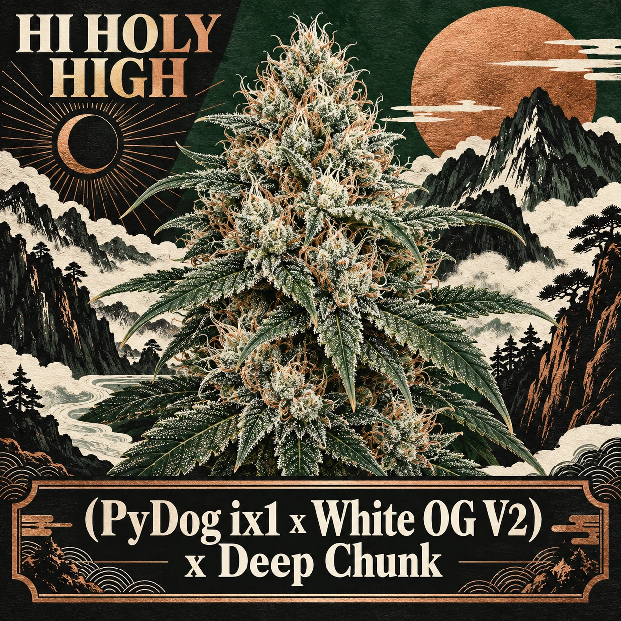 Arte provisional B-S2 · (PyDog ix1 x White OG V2) x Deep Chunk