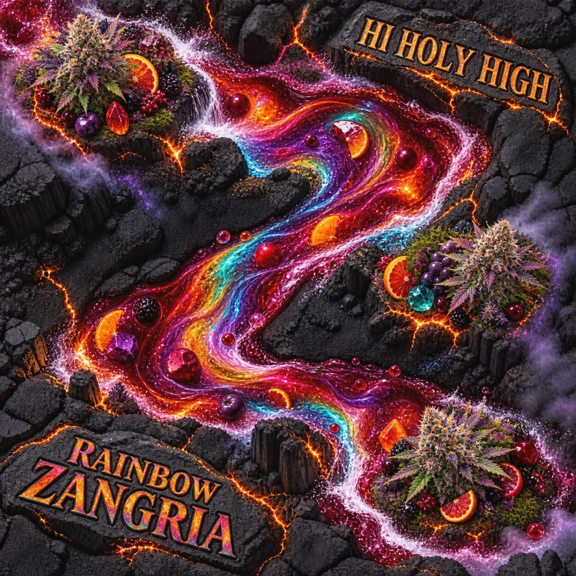 Top-rated round artwork for Rainbow Zangria (fıya farmer