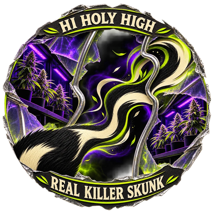 Top-rated round artwork for Real Killer Skunk – Reserva Privada