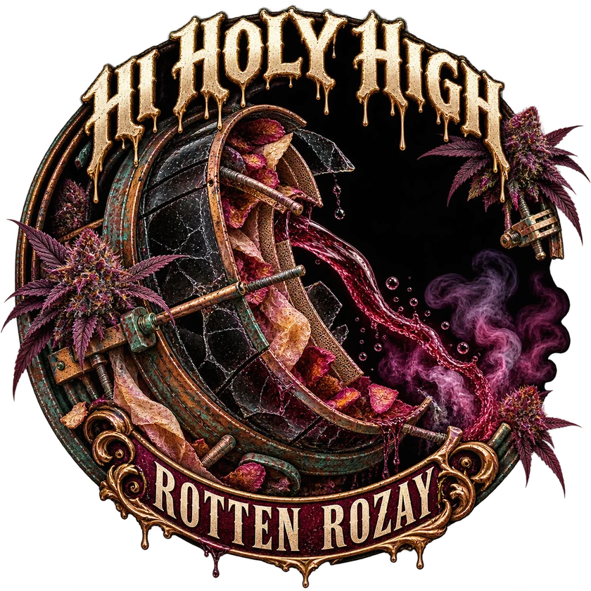 Top-rated round artwork for Rotten Rozay (Relentless breeder cut)