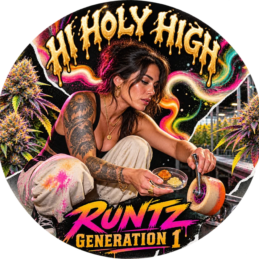 Bestbewertete runde Kunst für Runtz (Generation1) (Zkittlez x Gelato)