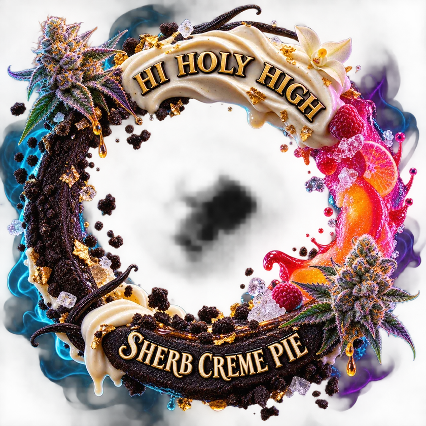 Bestbewertete runde Kunst für SHERB CREME PIE (Clone Only)