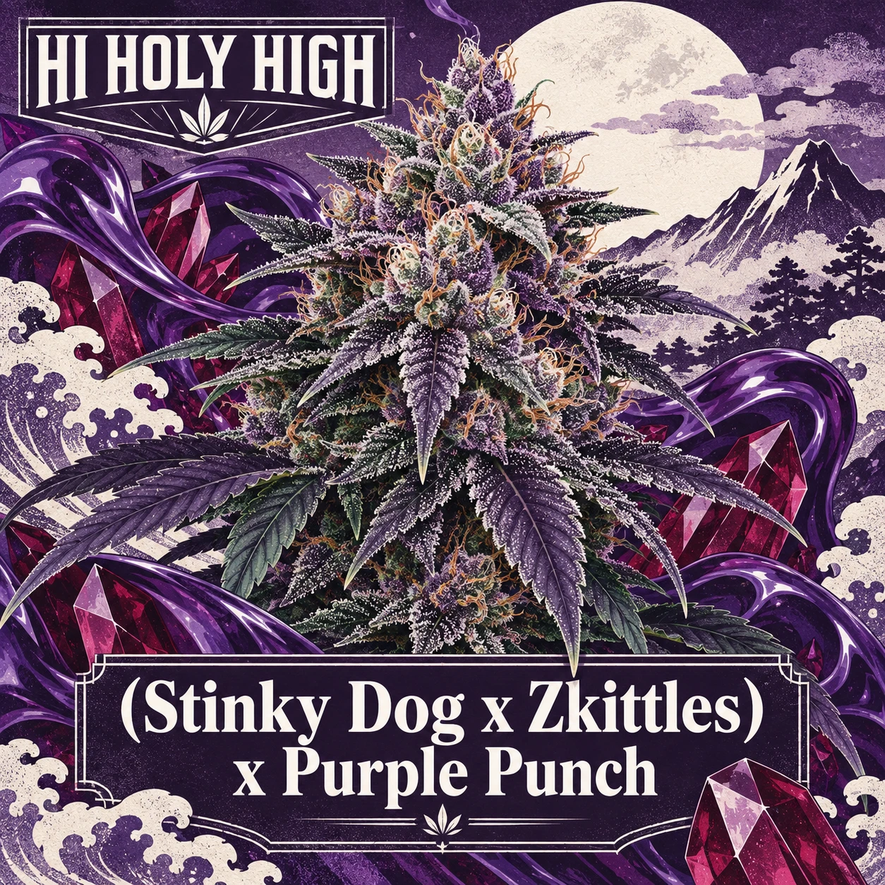 Vorläufiger Entwurf B-S2 · (Stinky Dog x Zkittles) x Purple Punch