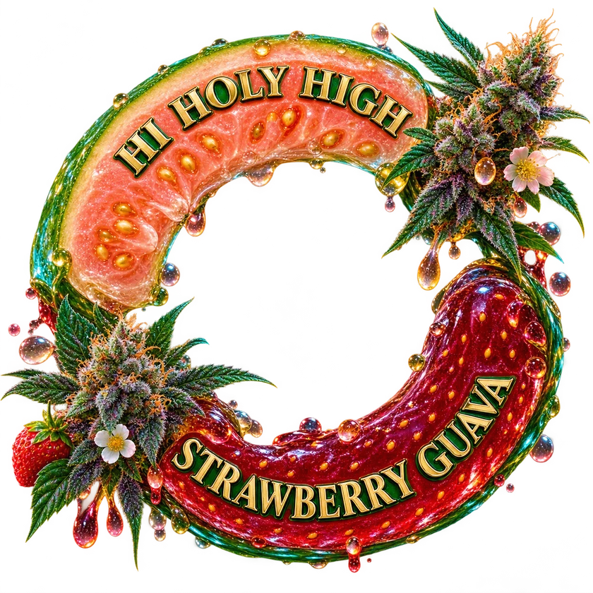 Top-rated round artwork for Strawberry Guava