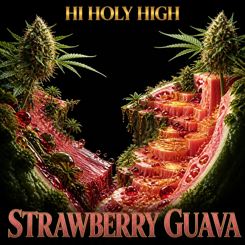 Top-rated square artwork for Strawberry Guava