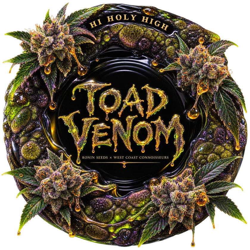 Bestbewertete runde Kunst für TOAD VENOM