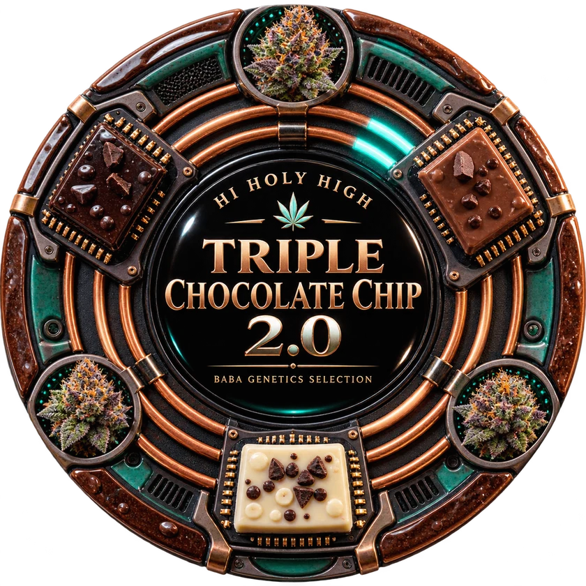 Top-rated round artwork for Triple chocolate chip 2.0