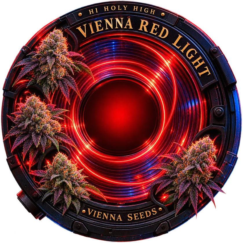 Bestbewertete runde Kunst für Vienna Red Light – Vienna Seeds