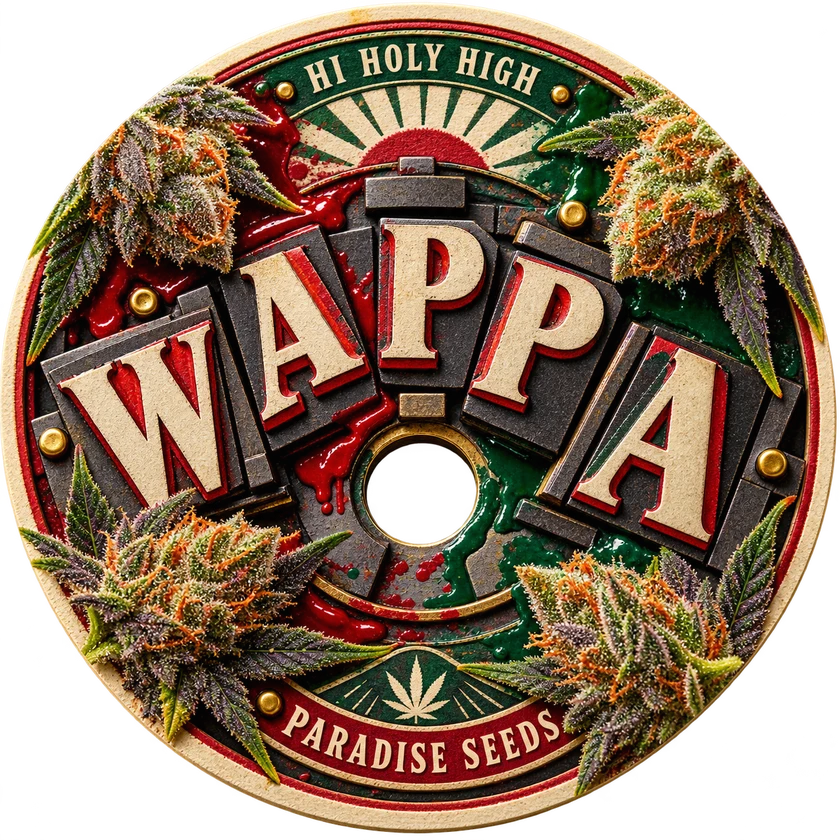 Top-rated round artwork for Wappa – Paradise Seeds