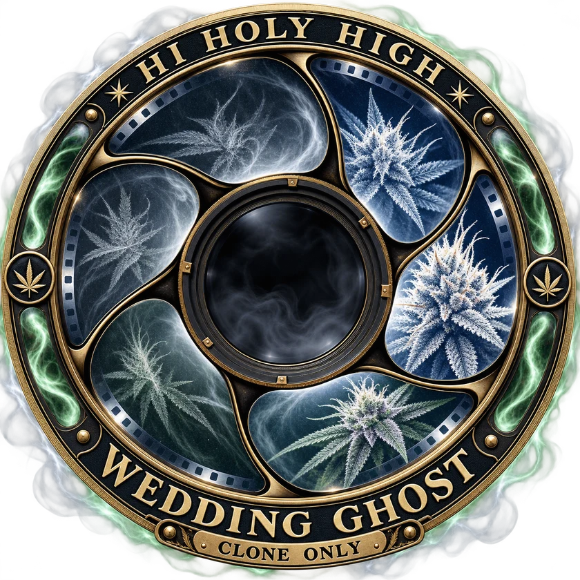 Bestbewertete runde Kunst für Wedding Ghost (Clone Only)