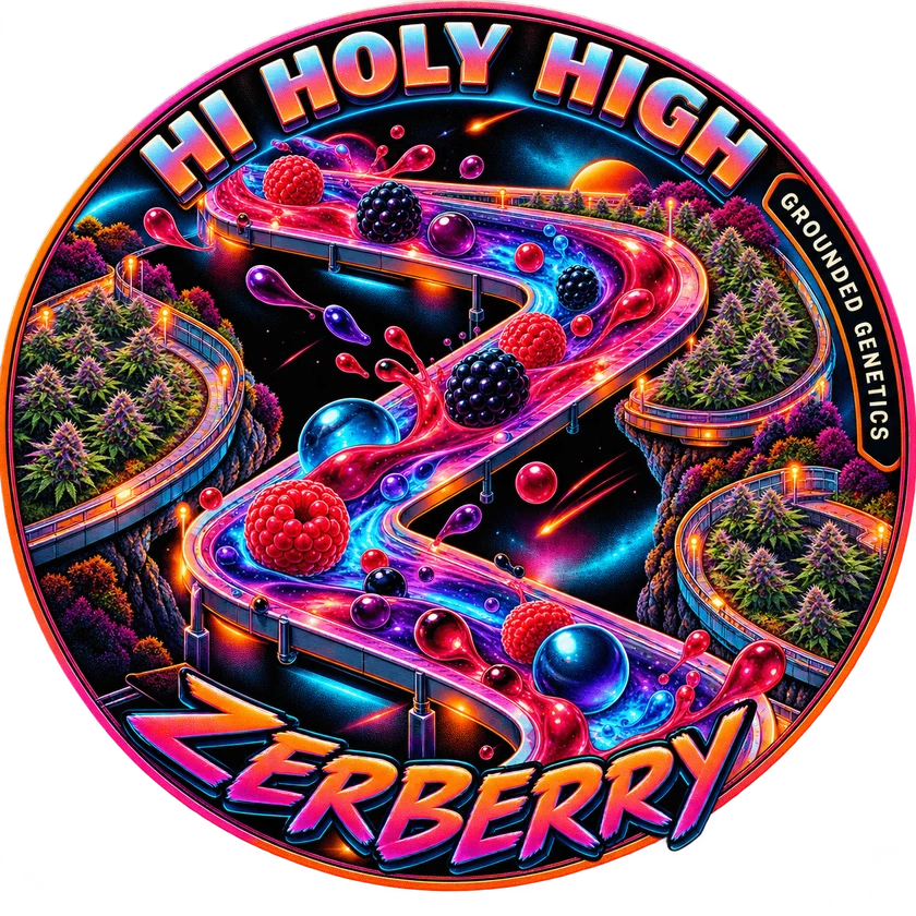 Top-rated round artwork for Zerberry-ground genetics